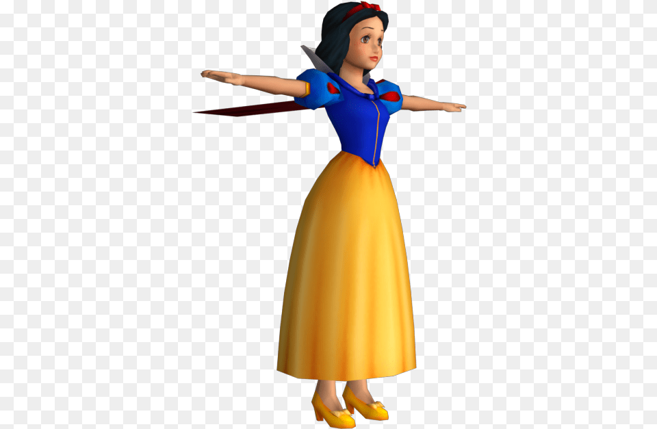 Playstation 2 Kingdom Hearts Snow White The Models Costume, Adult, Person, Female, Clothing Free Png Download