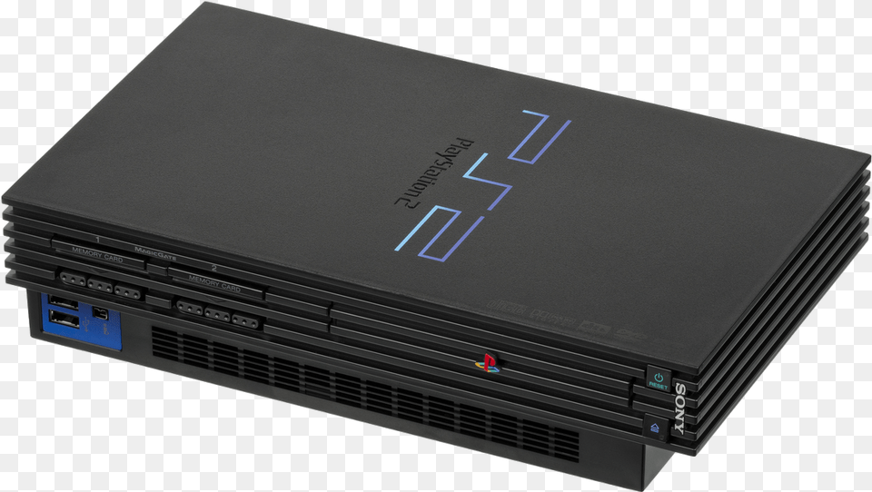 Playstation 2 Thick Console Ps2 Console Wikimedia Commons, Electronics, Hardware, Computer Hardware, Computer Free Transparent Png