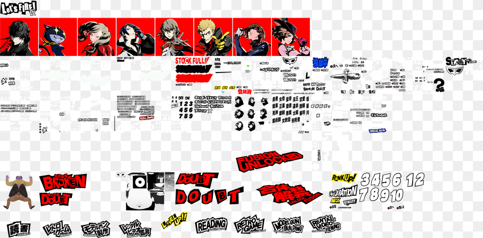 Playstation 3 Persona 5 Other The Spriters Resource Rpg Maker Persona 5, Advertisement, Poster, Person, Face Free Transparent Png