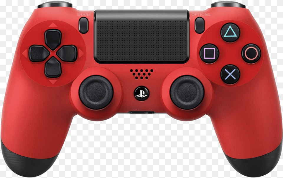Playstation 4 Controller Ps4 Dualshock Controller Red, Electronics, Joystick Png Image