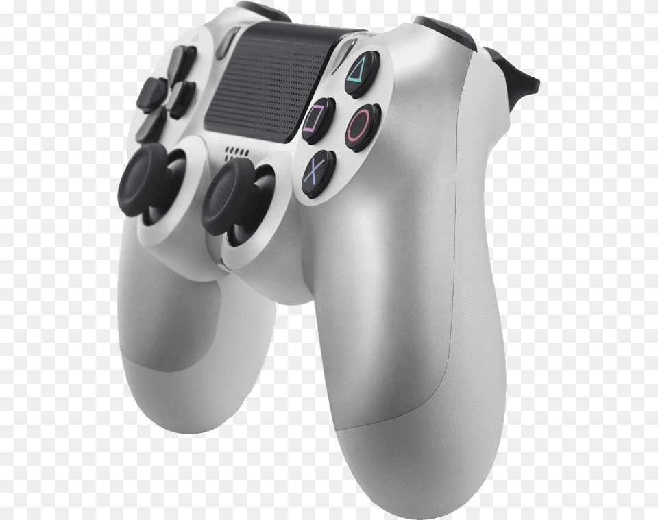 Playstation 4 Dualshock 4 Controller Ps4 Silver Controller, Electronics, Appliance, Blow Dryer, Device Png