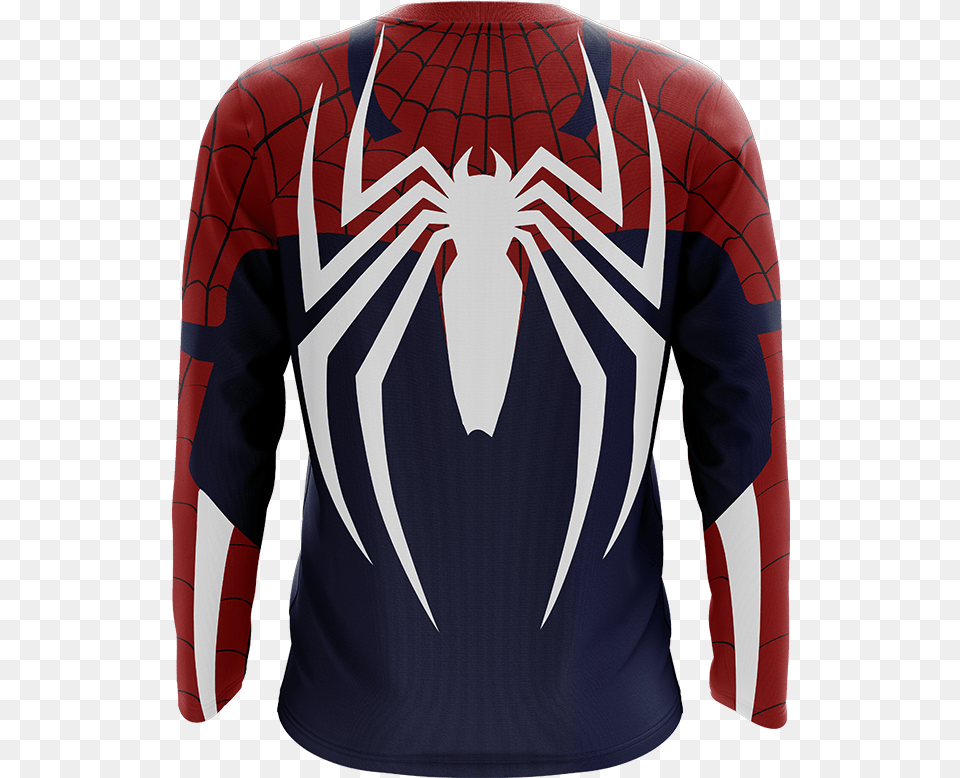 Playstation 4 Slim 1tb Limited Edition Spider Man, Clothing, Sleeve, Shirt, Long Sleeve Free Png