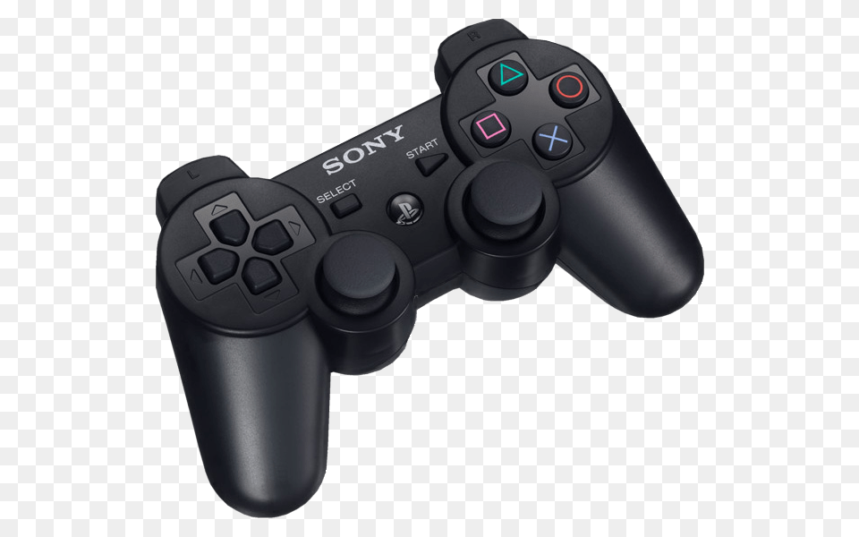 Playstation Black Joystick, Electronics, Remote Control Free Png Download