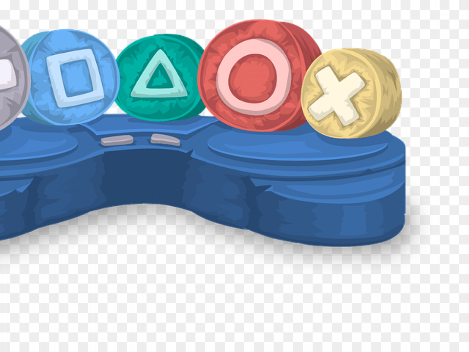 Playstation Buttons Metal, Electronics, Tape Free Transparent Png