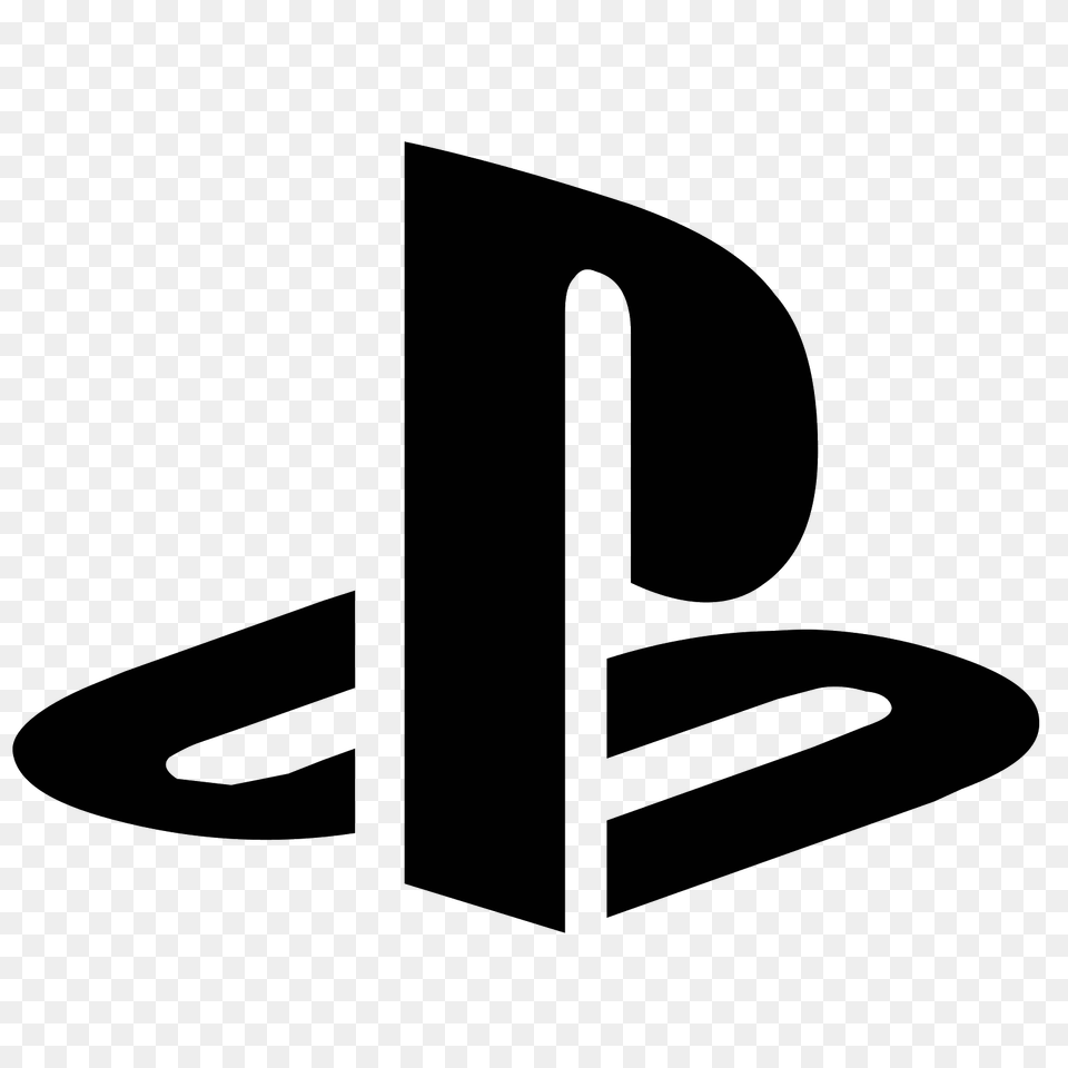 Playstation Icon, Gray Free Png