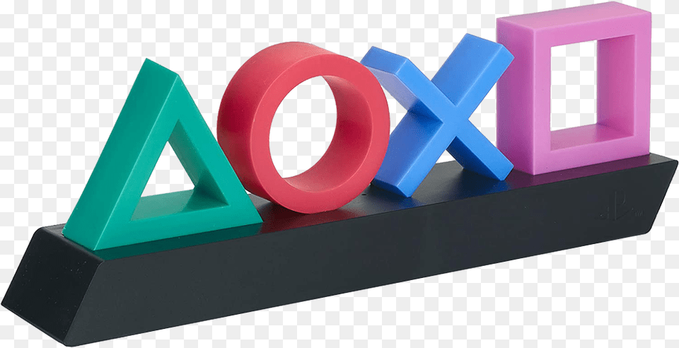 Playstation Icon Lights Playstation Icon Sign Light, Tape, Text Free Png