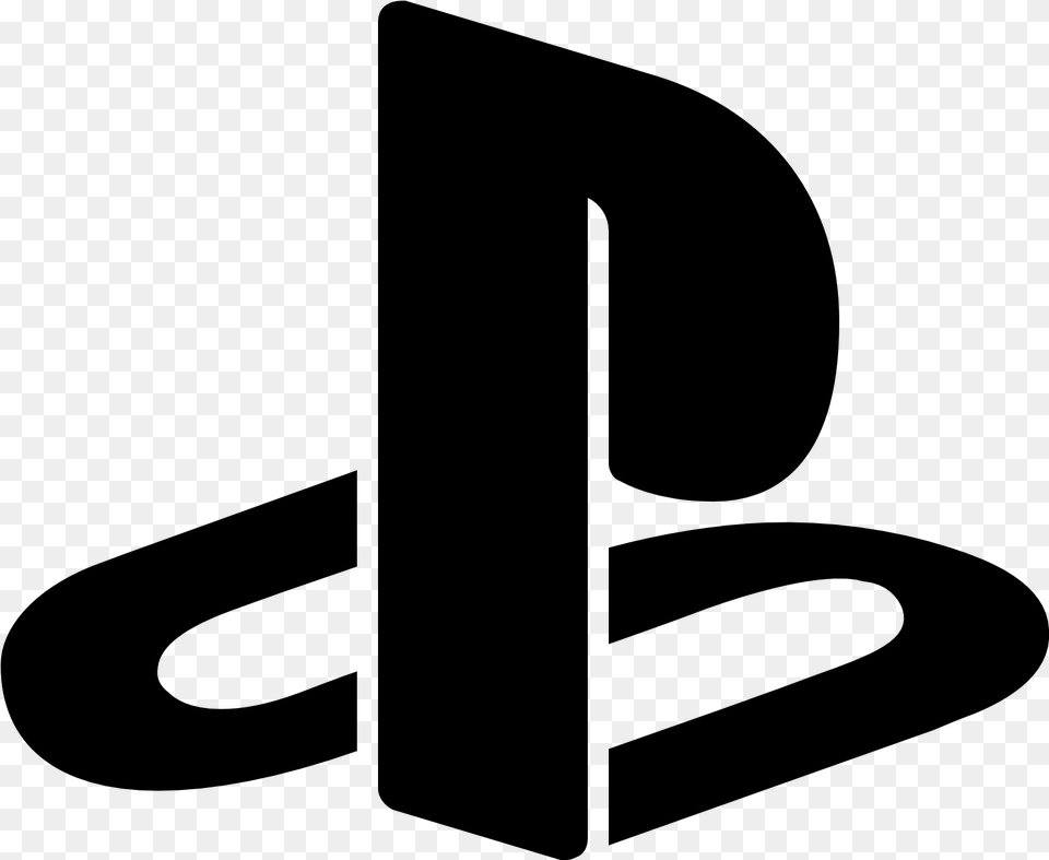 Playstation Icons Computer Axe Logo Download Playstation Icon, Gray Png Image