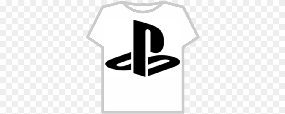 Playstation Logo Black Roblox Playstation 4 Logo, Clothing, T-shirt, Shirt Free Transparent Png