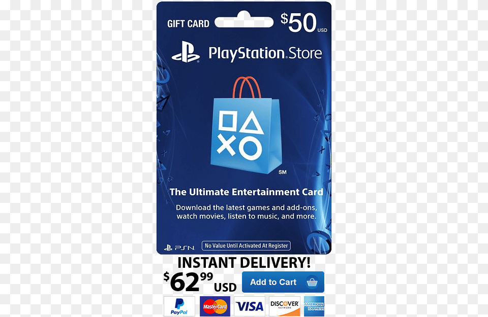 Playstation Network Card Psn Australia Aud, Text, Bag Png Image