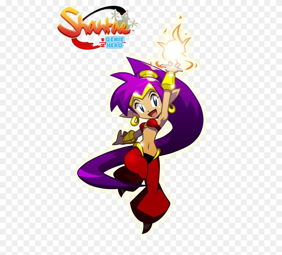 Playstation On Twitter Shantae Half Genie Hero Comes, Book, Comics, Publication, Face Free Transparent Png