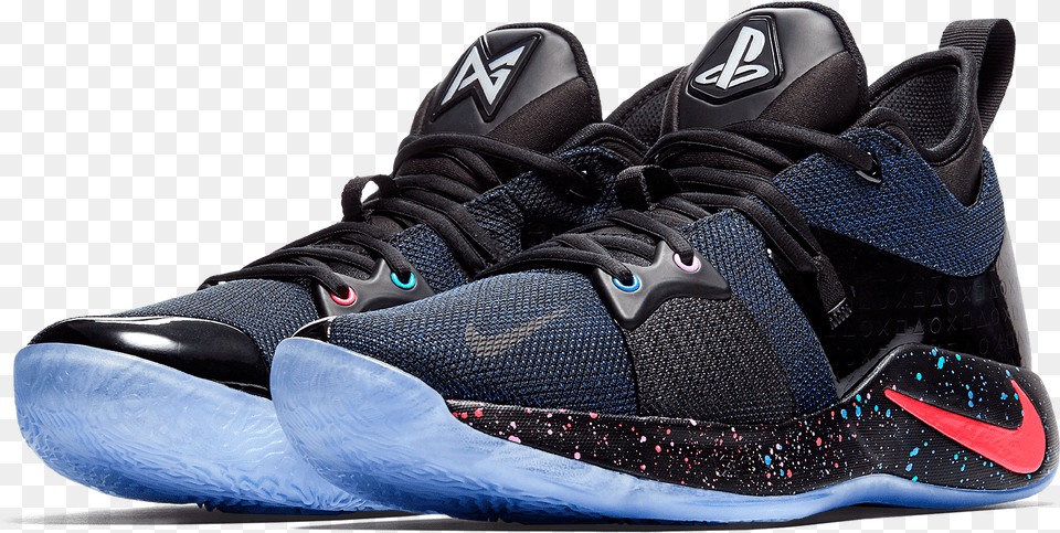 Playstation Paul George Shoes, Clothing, Footwear, Shoe, Sneaker Png Image