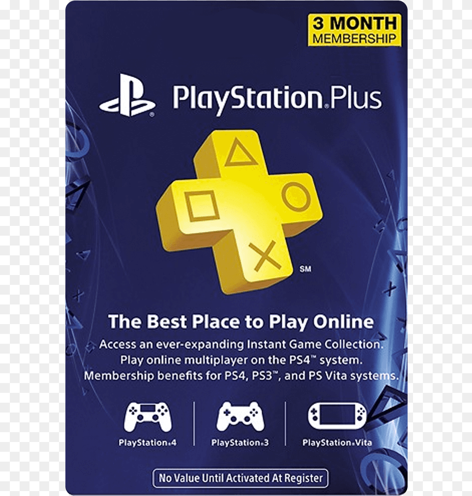 Playstation Plus Card, Advertisement, Poster, Symbol Free Transparent Png