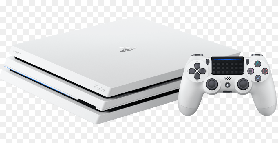 Playstation Pro Glacier White Playstation, Computer, Electronics, Laptop, Pc Free Png