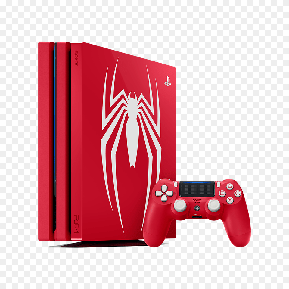 Playstation Pro Marvels Spider Man Limited Edition Console, Electronics Png