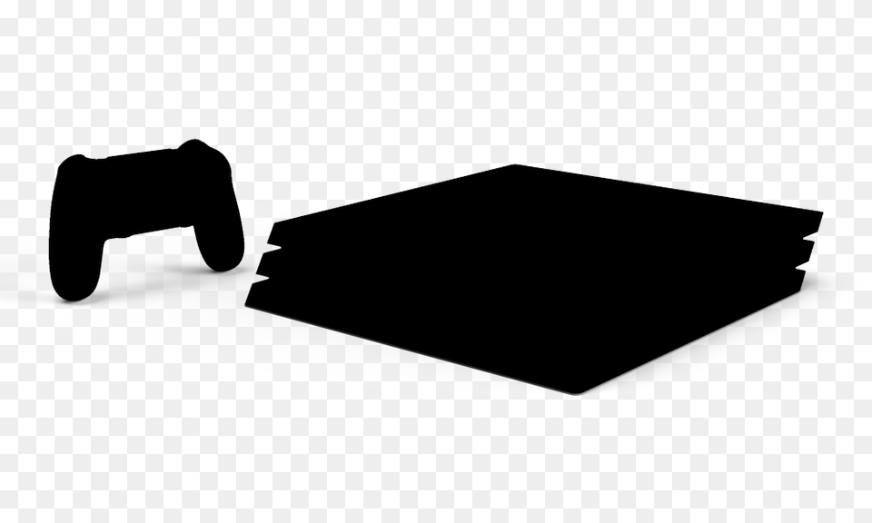 Playstation Pro Playstation Custom Colorware, Silhouette, People, Person, Furniture Free Png Download