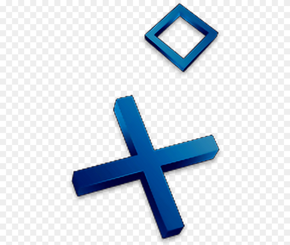 Playstation Ps4 Logo Freetoedit Cross, Symbol Png