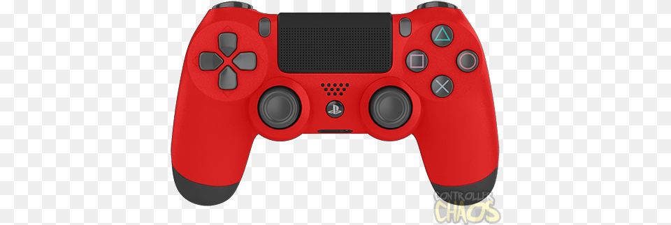 Playstation Red Ps4 Modded Controller Transparent Red Ps4 Controller, Electronics, Joystick Png Image