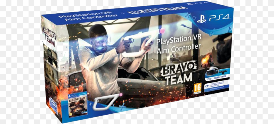 Playstation Vr Bravo Team, Adult, Male, Man, Person Free Png