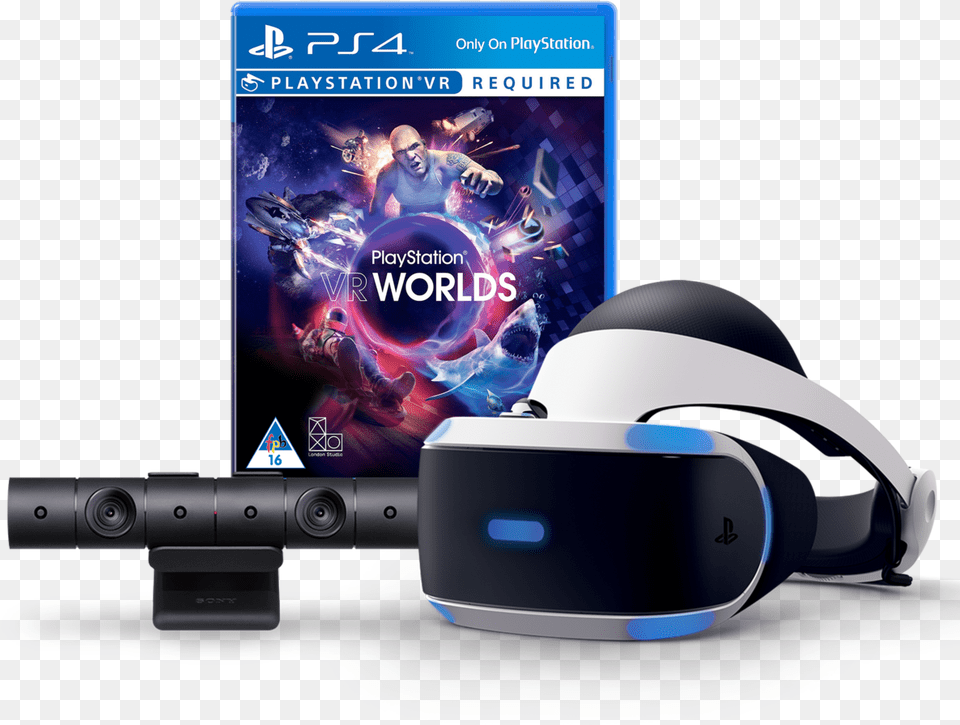 Playstation Vr Camera Vr Worlds, Adult, Male, Man, Person Png