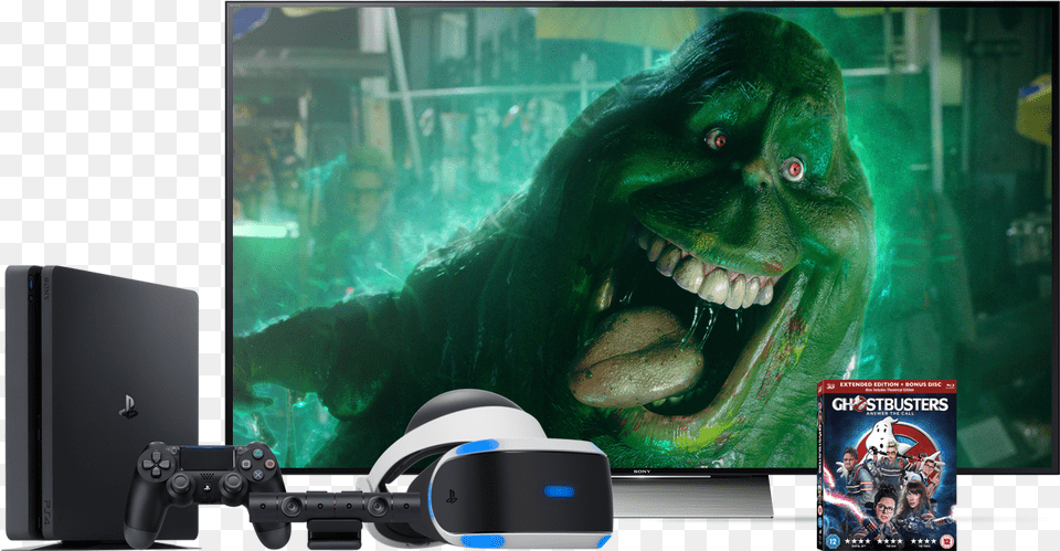 Playstation Vr Download Slimer Ghostbusters 2016, Adult, Person, Female, Woman Free Png