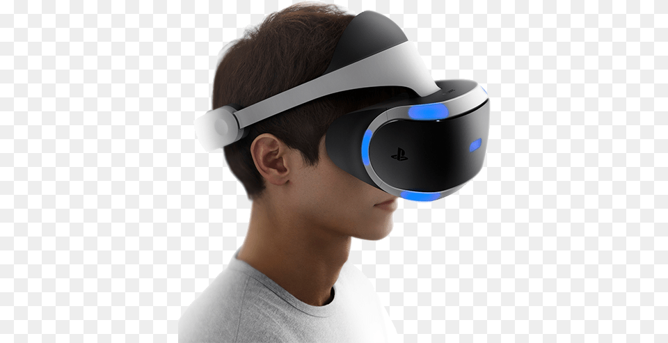 Playstation Vr Headset Nintendo Wii Virtual Reality, Accessories, Goggles, Electronics, Vr Headset Png Image