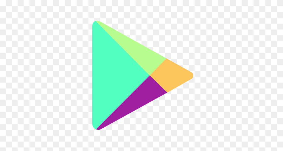 Playstore Icon, Triangle Free Png Download