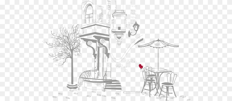 Plaza Athenee Hotel Nyc Sketch, Art, Architecture, Room, Indoors Free Png