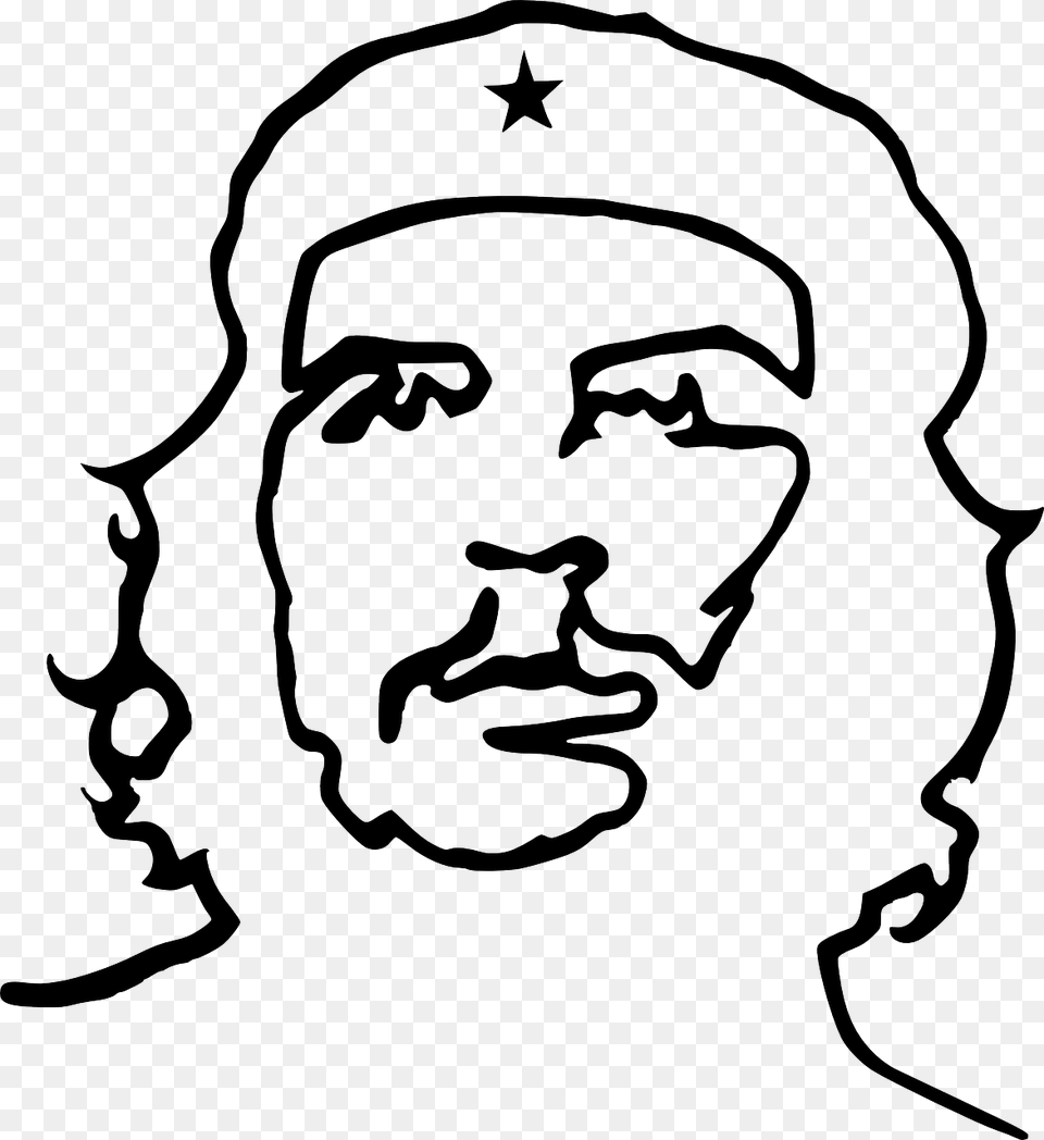 Plaza De La Revolucin, Stencil, Face, Head, Person Png Image