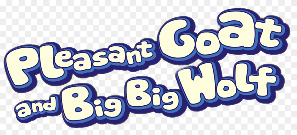 Pleasant Goat And Big Big Wolf Logo, Text Png