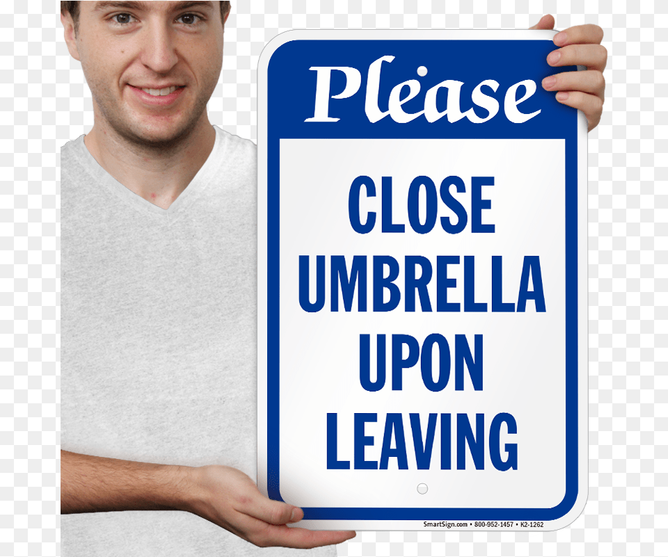 Please Close Umbrella Sign, Adult, Clothing, Male, Man Png