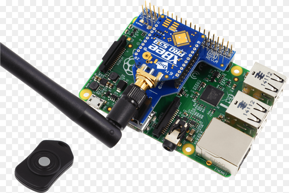 Please Digi Tel0021 Xbee Pro 900hp S3b Rpsma Antenna, Electronics, Hardware, Printed Circuit Board, Computer Hardware Png Image