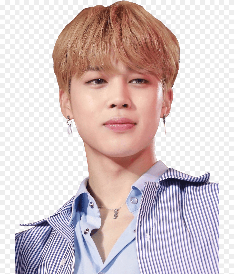 Please Give Ctedits Jimin Parkjimin Jiminie Bts, Blonde, Hair, Person, Face Png