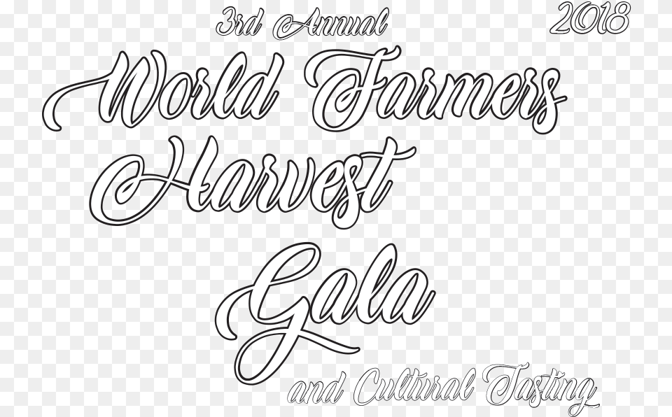 Please Join Us Celebration And Fundraiser For World, Calligraphy, Handwriting, Text, Blackboard Free Transparent Png