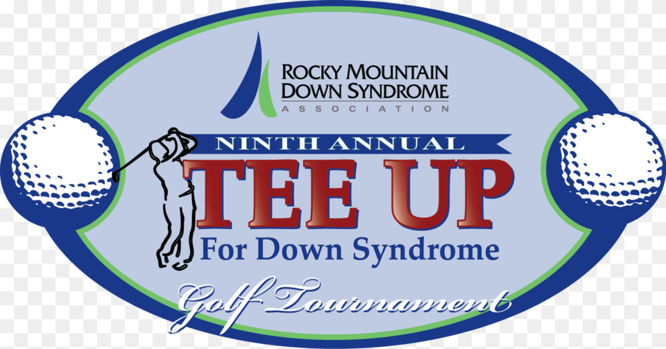 Please Join Us For The 9th Annual Tee Up For Down Syndrome Golf Ball, Golf Ball, Sport, Person Png Image
