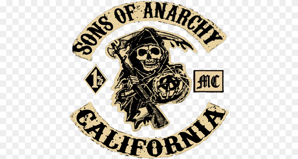 Please Make This Emblem Sons Of Anarchy 1 Sons Of Anarchy Gta Logo, Adult, Wedding, Symbol, Person Free Transparent Png