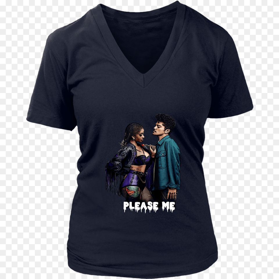 Please Me Shirt Cardi And Bruno Mars Environment T Shirt, Adult, T-shirt, Person, Woman Free Transparent Png