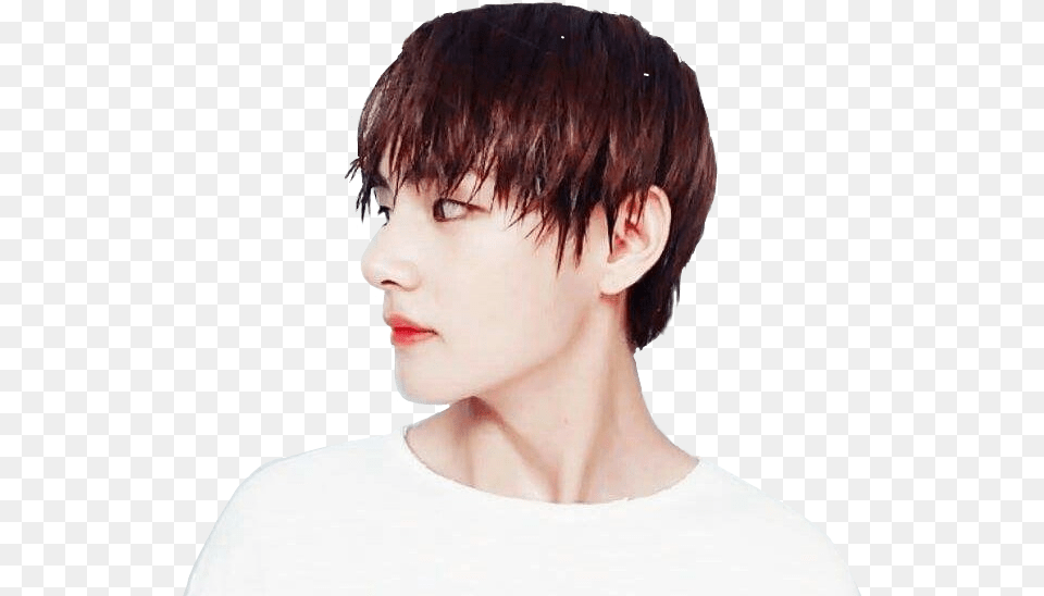 Please Not Copy My Sticker Bts Taehyung Bangtanson Taehyung De Lente, Body Part, Person, Neck, Male Png