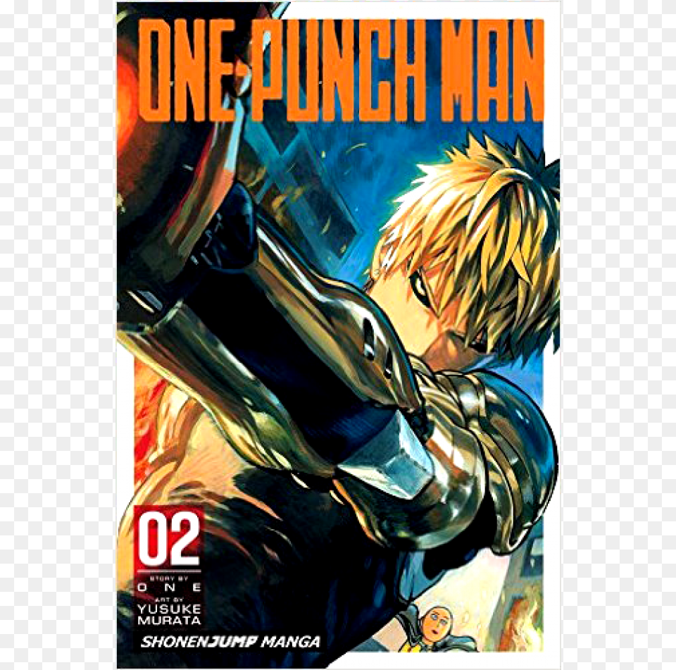 Please Note One Punch Man Manga Volume, Book, Comics, Publication, Adult Png