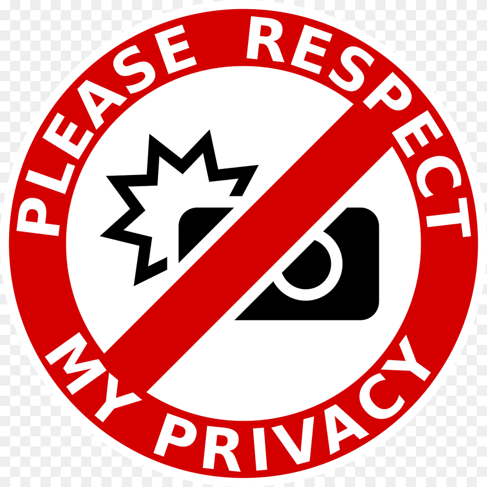 Please Respect My Privacy Clipart, Logo, Sign, Symbol, Food Free Png