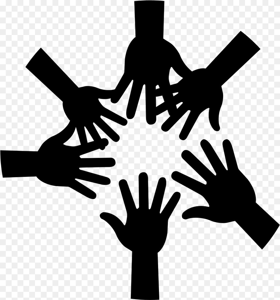 Please Use The Hashtag Teamwork Icon Background, Gray Free Transparent Png