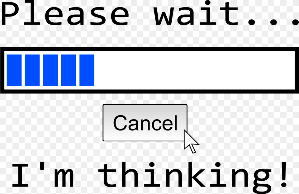 Please Wait Im Thinking, Brush, Device, Tool Png Image