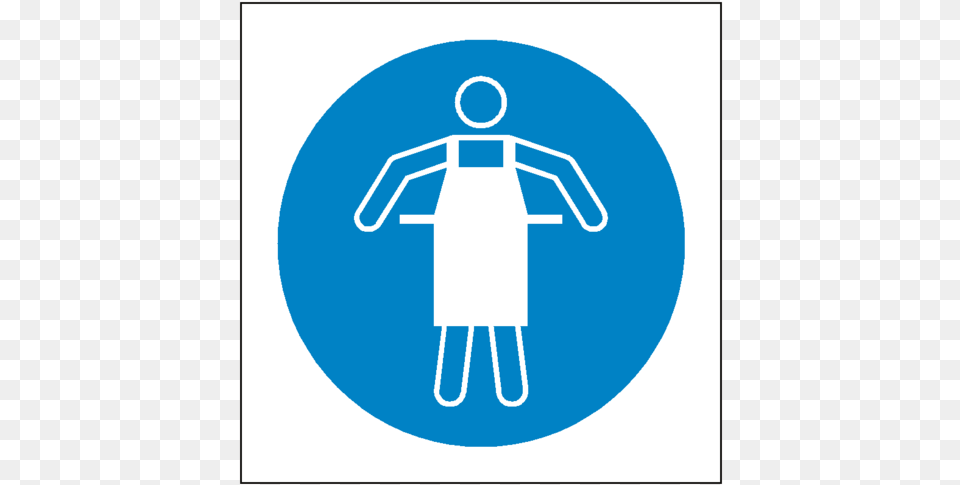 Please Wear Your Apron Sign, Clothing, Coat, Symbol Free Transparent Png