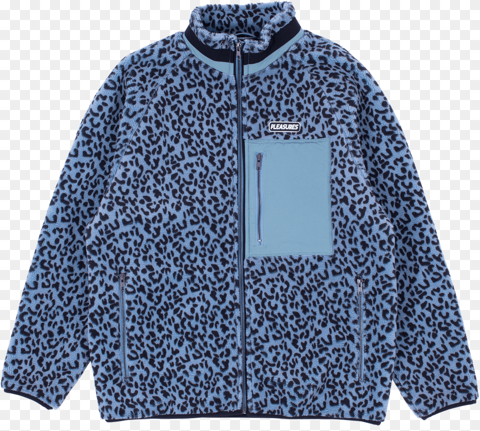 Pleasures Wild Sherpa Jacket, Clothing, Coat, Fleece Free Png