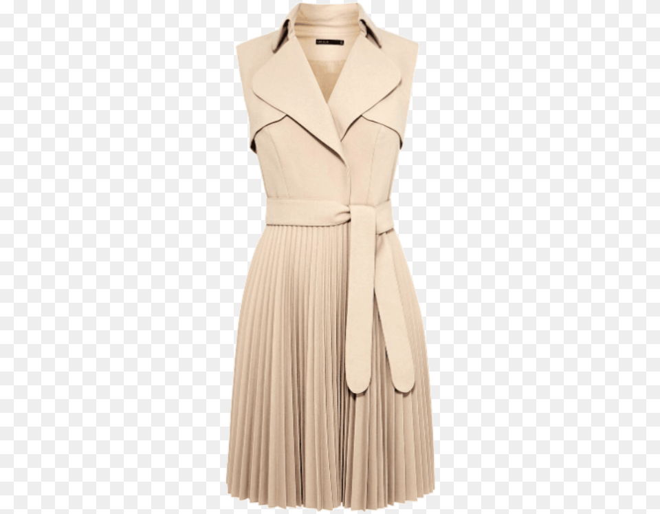 Pleats Cover Work Dress, Clothing, Coat, Overcoat Free Transparent Png