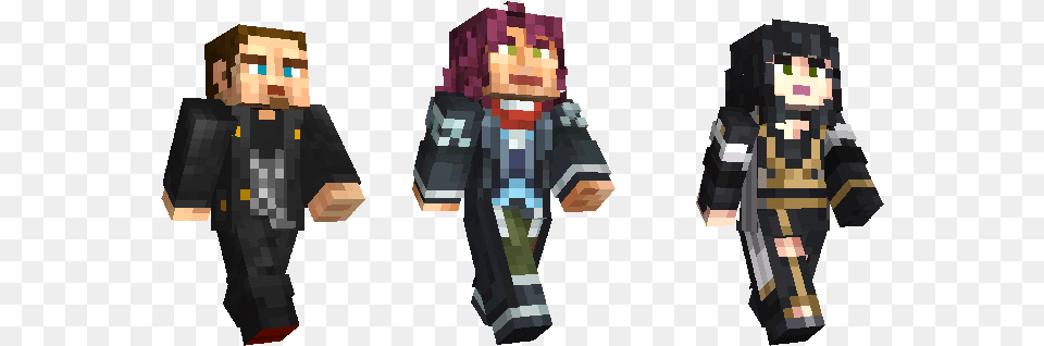 Plenty To Pick From The Hammerhead Crew Is Minecraft, Clothing, Coat, Adult, Man Png Image
