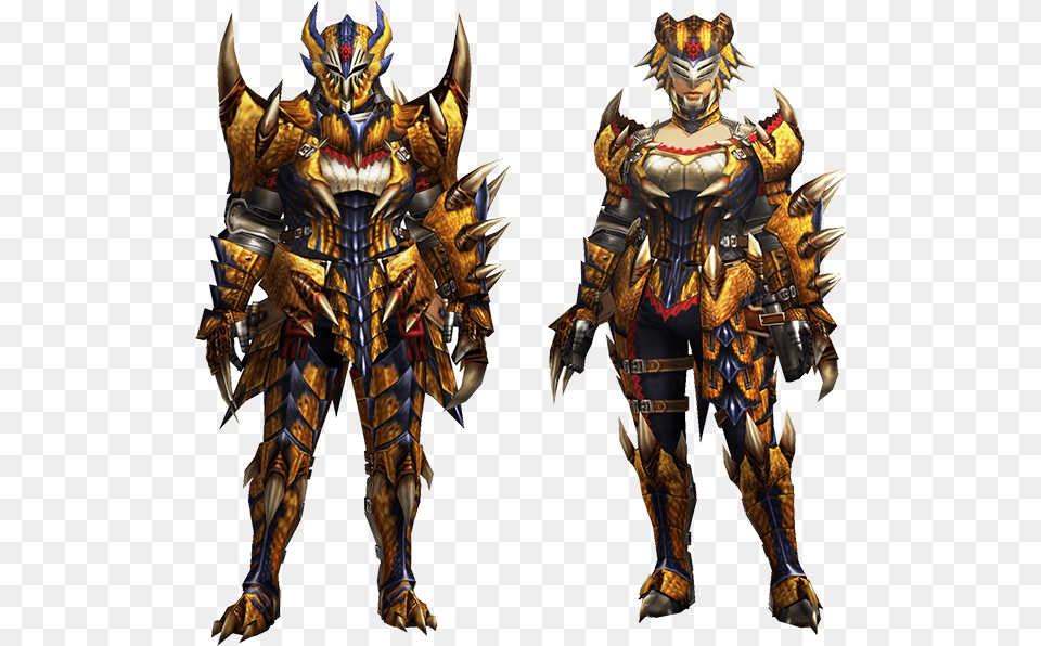 Plesioth Mh4u Download Mh4u Tigrex Armor, Adult, Female, Person, Woman Png Image