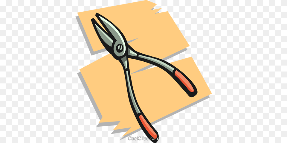 Pliers Royalty Vector Clip Art Illustration, Device, Tool Free Transparent Png