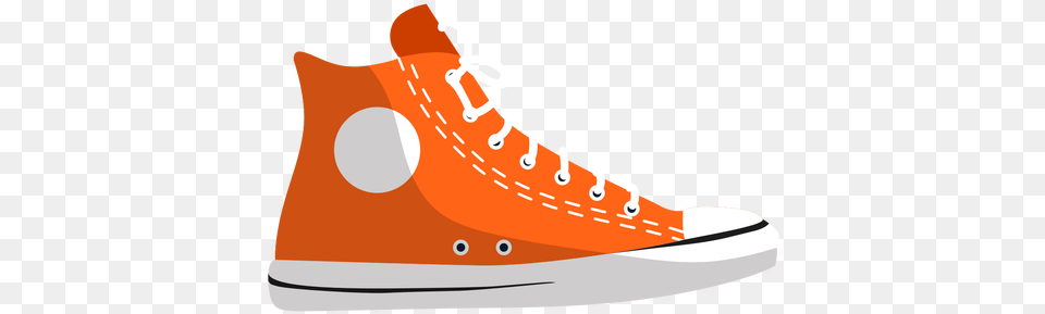 Plimsoll Gymshoes Jogging Shoe Trainers Lace Dashed Line Illustration, Clothing, Footwear, Sneaker, Dynamite Png