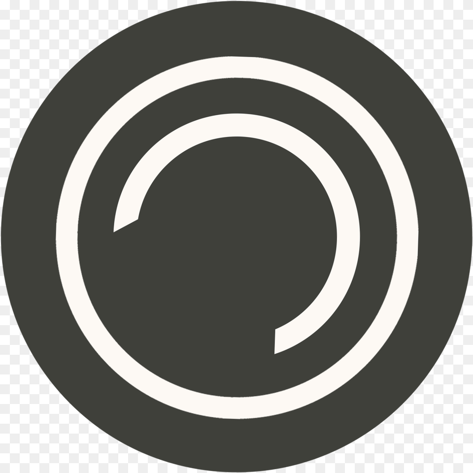 Plink Makes Smart Podcast Links Black And White Bullseye Logo, Disk Free Png Download