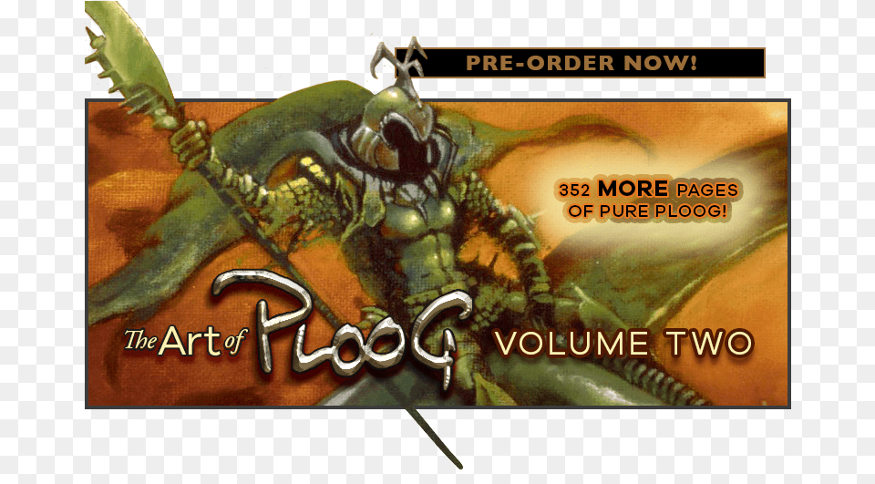 Ploog Volume2 Slide Preorder Mike Ploog, Book, Publication, Animal, Food Free Png Download